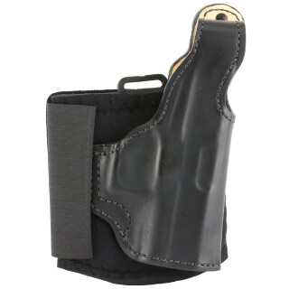 DeSantis Die Hard Ankle Holster For Glock 43 Right Hand Leather Black 014PC8BZ0