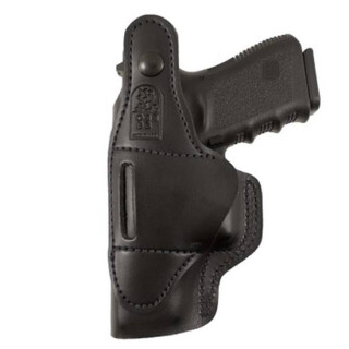 DeSantis Dual Carry II IWB/OWB Holster For Glock 26/27/33 Right Hand Leather Black 033BAE1Z0