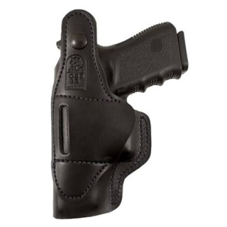 DeSantis Gunhide Dual Carry II Glock 43 IWB/OWB Holster Right Hand Leather Black 033BA8BZ0