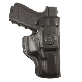 DeSantis Inside Heat IWB Holster For Glock 43 Right Hand Leather Black 127BA8BZ0