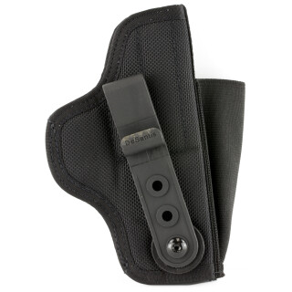 DeSantis Tuck-This II Tuckable IWB Holster For Glock /Sig/S&W Full Size 9/40 Autos Ambidextrous Nylon Black M24BJLAZ0