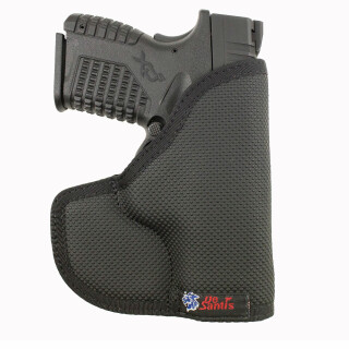 DeSantis The Nemesis Pocket Holster Berretta Tomcat/NAA 380 Ambidextrous Nylon Black N38BJG2Z0