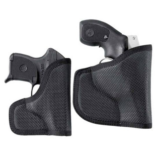 DeSantis The Nemesis Pocket Holster S&W M&P Bodyguard .380 Ambidextrous Nylon Black N38BJU7Z0