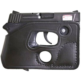Desantis Pocket Shot Pocket Holster S&W Bodyguard .380 With Integrated Laser Ambidextrous Black Leather 110BJU7Z0
