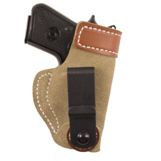 Desantis Sof-Tuck IWB Holster For Ruger SR9c/S&W Shield Right Hand Leather Natural Tan 106NAI4Z0