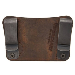Versacarry Orion OWB/IWB Holster For Glock 17/19 Ambidextrous Leather Brown 22101