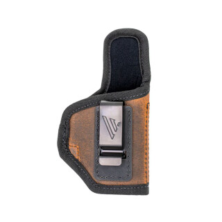 Versacarry Delta Carry Holster IWB Size 365 Right Hand Leather Distressed Brown