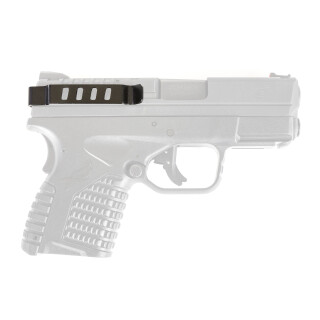 Techna Clip by Amend2 Retention Belt Clip Springfield XD-S Ambidextrous Steel Black XDS-BA