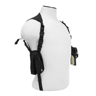 NcSTAR Ambidextrous Horizontal Shoulder Holster Black
