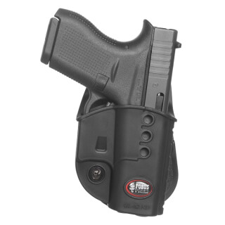 Fobus Evolution Holster For Glock 42/Kimber Micro 9 Right Hand Paddle Attachment Polymer Black