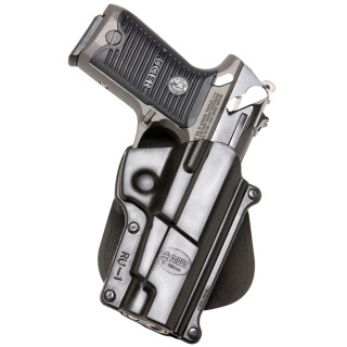 Fobus Holster For Ruger P85,P89,P91 Right Hand Paddle Attachment Polymer Black