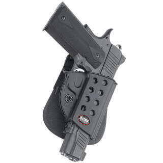 Fobus Evolution Paddle Holster 1911/Kahr P45 Right Hand Polymer Black R1911