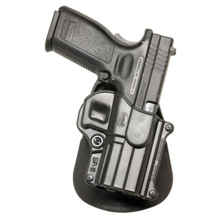 Fobus Paddle Holster H&K/Springfield/Taurus Right Hand Polymer Black SP11