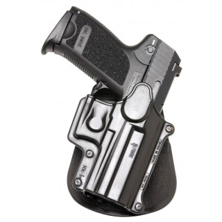 Fobus Standard Series Hi-Point .380/Bersa BPCC Paddle Holster Right Hand Draw Passive Retention Injection Molded Polymer Matte Black