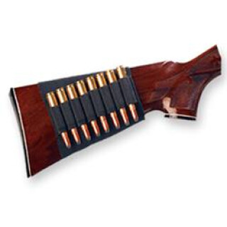 Bulldog Cases Rifle Buttstock Eight Cartridge Carrier Nylon Black WBSR