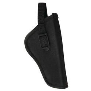 Bulldog Cases Deluxe Hip Holster 3-4" Medium Revolver Right Hand Nylon Black