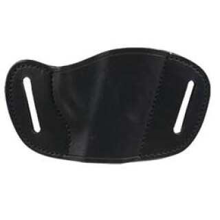 Bulldog Case Belt Slide Small Semi Auto Pistols Holster Black Leather MLB-S
