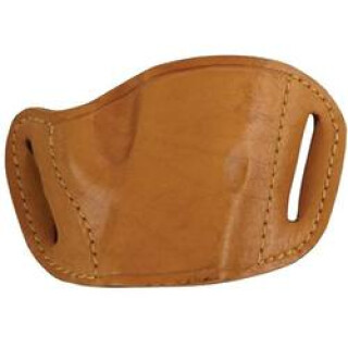 Bulldog Case Belt Slide Small J Frame Revolvers Holster Right Hand Leather Tan MLT-RS