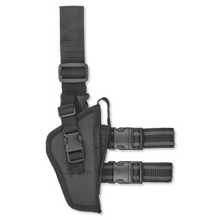 Bulldog Cases Tac Leg Holster Large Frame Autos Right Hand Nylon Black WTAC 8R