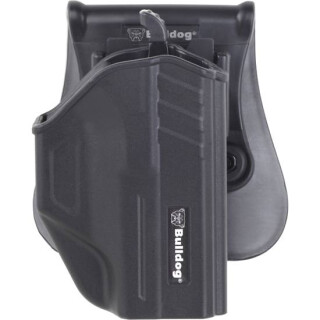 Bulldog Cases Thumb Release Polymer Holster With Paddle And Mag Holder RH Fits Sig Sauer 938 Series