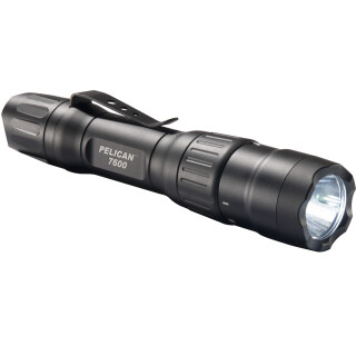 Pelican 7600 Tactical Flashlight 900 Lumens Led Rechargeable Tail Switch Black 076000-0000-110
