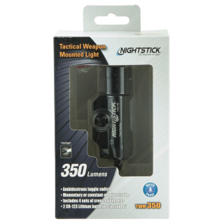 Nightstick Compact Tactical Pistol Mounted 350 Lumens Light TWM-350