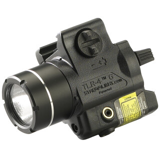 Streamlight TLR-4G Compact Rail Mounted Tactical Light With Green Laser Black 69245