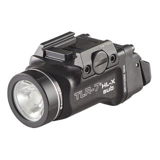 Streamlight TLR-7 HL-X sub USB Subcompact Handgun Light 1000 Lumens 1913 Rail Black