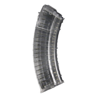 ProMag AK-47 Magazine 7.62x39mm 30 Rounds Polymer Clear 