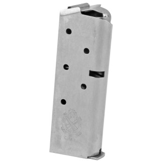 Springfield Armory 911 Series 6 Round Magazine .380 ACP Flush FIt Stainless Steel Natural Finish PG6806