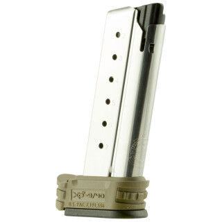 Springfield Armory XD-S 7 Round Magazine .40 S&W With X-Tension Sleeve  Flat Dark Earth