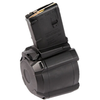 Magpul PMAG D-60 AR-15 Drum Magazine, 5.56/.223, 60 Rounds, Black