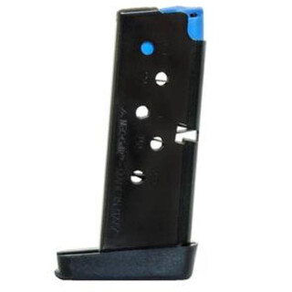 Mec-Gar Taurus PT738 Magazine .380 ACP 6 Rounds Steel Blued MGPT7386B