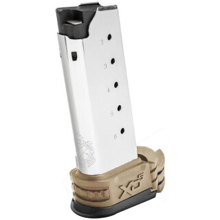 Springfield XD-S Magazine .45 ACP 6 Rounds FDE Extension Sleeve Stainless Steel XDS5006DE