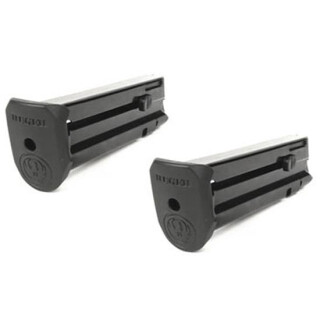 Ruger SR22 Magazine .22 Long Rifle 10 Rounds Steel Blued 2 Pack 90382