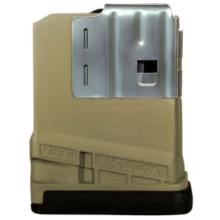 Lancer L7AWM DPMS LR-308 5 Round Magazine 7.62 NATO FDE