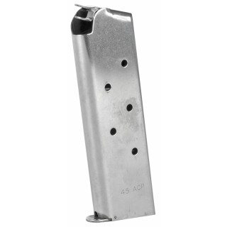 Springfield Armory 1911 Full Size .45 ACP Magazine 7 Rounds Stainless Steel PI4520