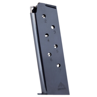 Mec-Gar 1911 .45 ACP Magazine 7 Rounds Blued Steel MGCG4507B