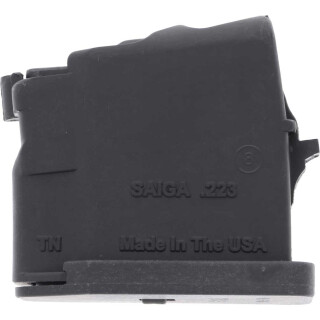 SGM Tactical SAIGA .223 Rifle Magazine 5 Rounds .223 Remington Polymer Matte Black