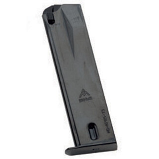 Mec-Gar 9mm Magazine For Ruger P85/P89/P93/P94/P95 15 Rounds Steel Blued 