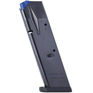 Mec-Gar CZ 75B//SP-01 Magazine .40 S&W 10 Rounds Steel Blued MGCZ4010B