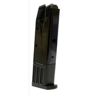 Mec-Gar Magazine For Ruger P Series 9mm Luger 10 Rounds Steel Blued MGRP8510B