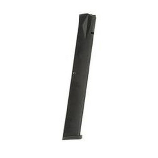 ProMag Browning Hi-Power Magazine 9mm Luger 32 Rounds Steel Blued BRO-A6