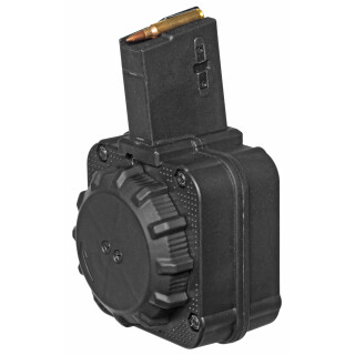ProMag AR-15 Drum Magazine .223 Rem/5.56 NATO 65 Rounds Polymer Black 