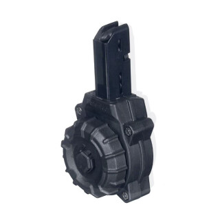 ProMag AR-15 9mm Luger Drum Magazine 30 Rounds Colt Pattern Polymer Black