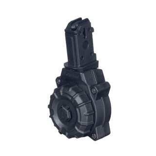 ProMag CZ Scorpion 9mm Luger Drum Magazine 30 Rounds Polymer Black