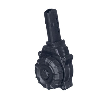 ProMag Drum Magazine for Glock 43 9mm Luger 30 Rounds Polymer Black
