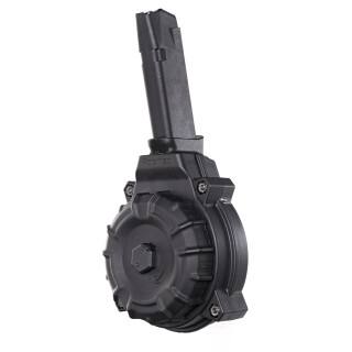 ProMag 9mm Luger Drum Magazine for Glock 48 50 Rounds Polymer Black
