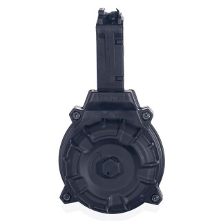 ProMag Sig Sauer MPX 9mm Luger Drum Magazine 50 Rounds Polymer Black