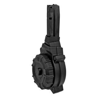 ProMag Springfield Hellcat 9mm Luger Drum Magazine 50 Rounds Polymer Black